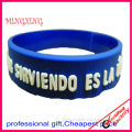2014 hot sale 3D silicone wristbands in China